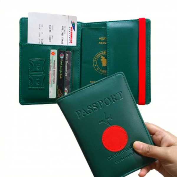 Passport Cover Wallet Cards Holder