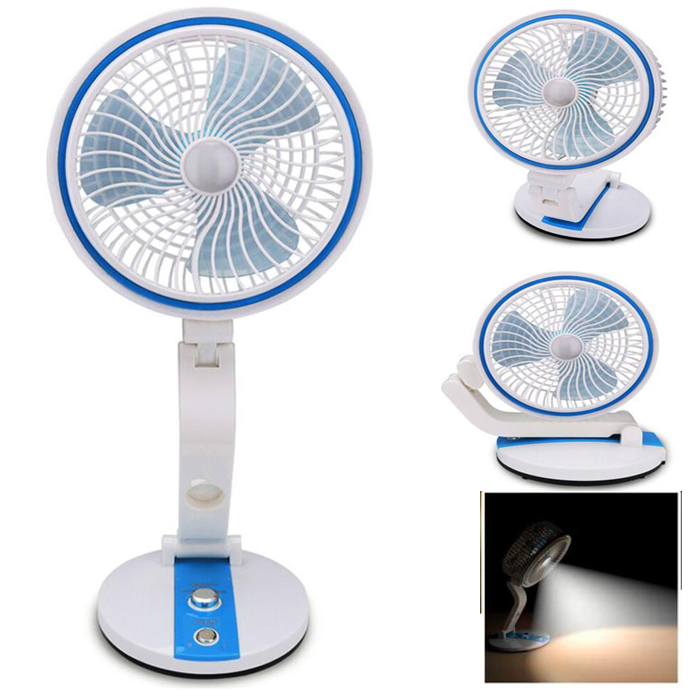 Rechargable Folding Fan Ultra With LED Light