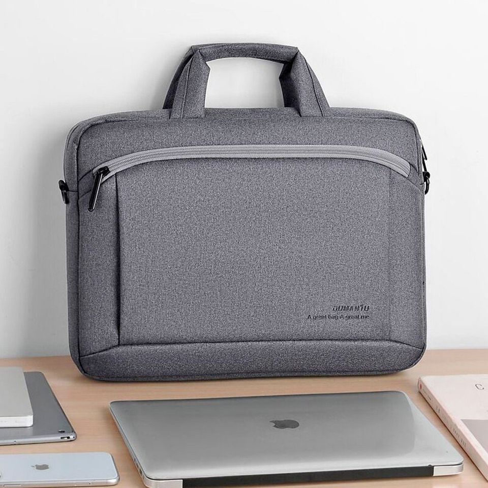 15 Inch Laptop Bags Office Documents Storage Bag Travel ( Block)